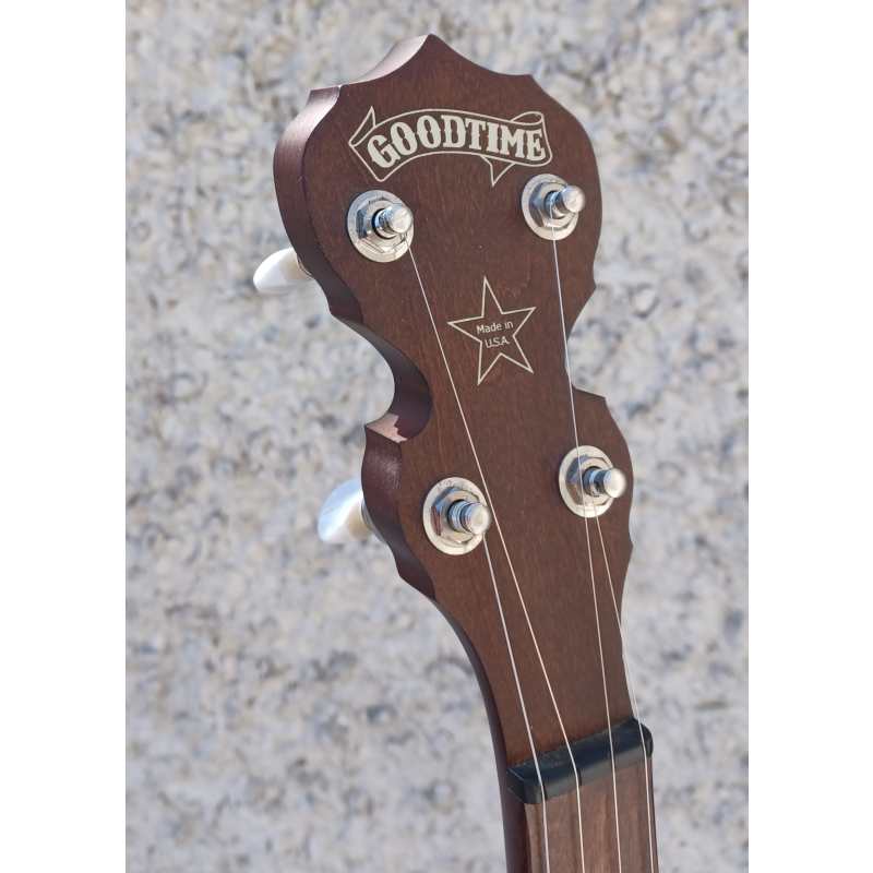Deering Goodtime Classic 2, 5-String Electro-Acoustic Banjo, Secondhand - Image 14