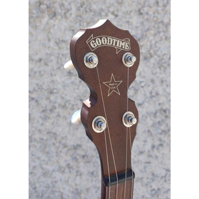 Deering Goodtime Classic 2, 5-String Electro-Acoustic Banjo, Secondhand - Image 15