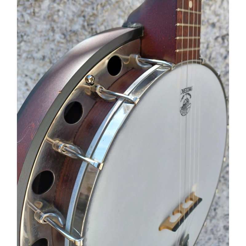 Deering Goodtime Classic 2, 5-String Electro-Acoustic Banjo, Secondhand - Image 21