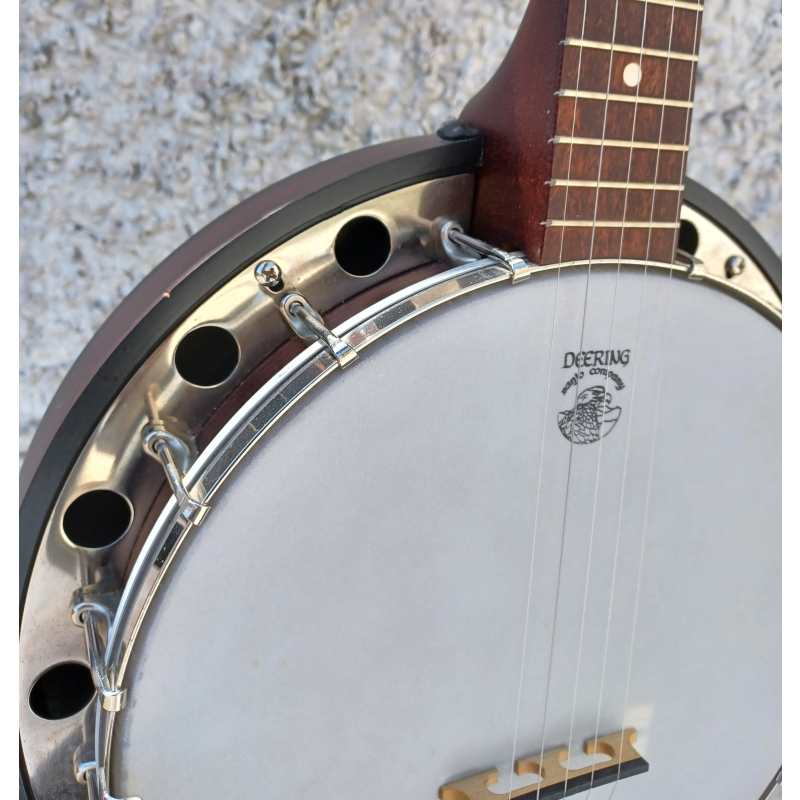 Deering Goodtime Classic 2, 5-String Electro-Acoustic Banjo, Secondhand - Image 22