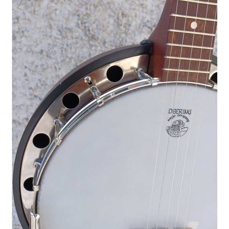 Deering Goodtime Classic 2, 5-String Electro-Acoustic Banjo, Secondhand - Image 2