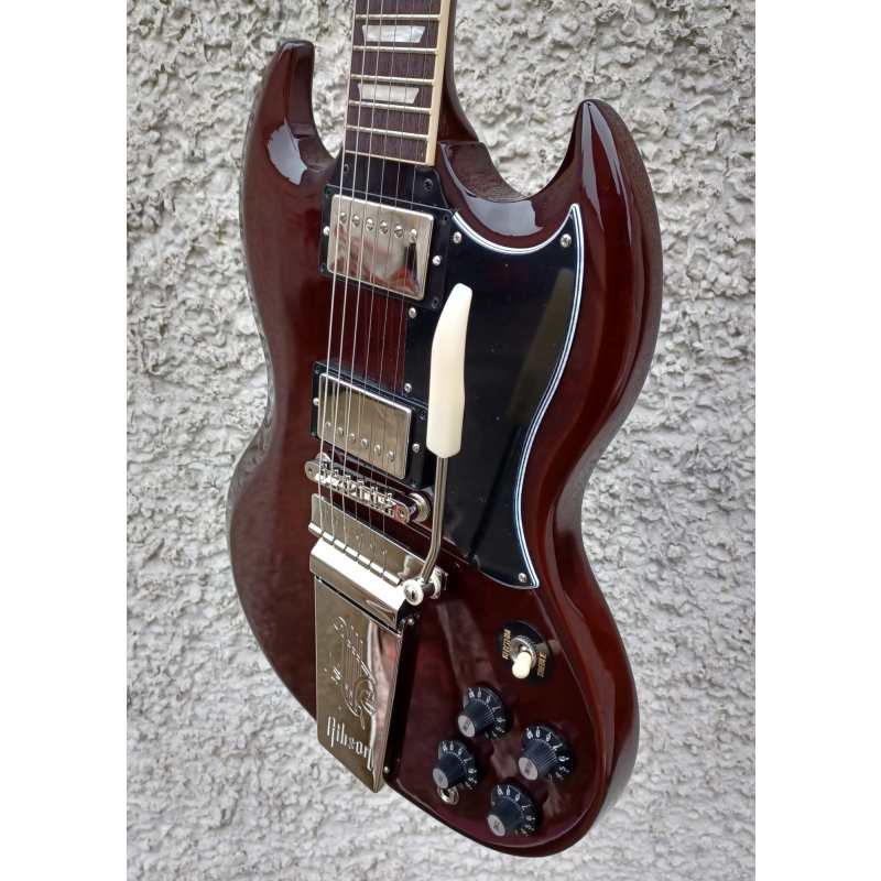 Gibson SG 61 Standard T-Type Aged Cherry, with Maestro Vibrato - Image 8