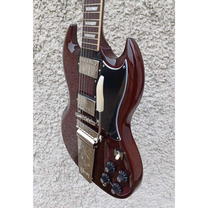 Gibson SG 61 Standard T-Type Aged Cherry, with Maestro Vibrato - Image 9