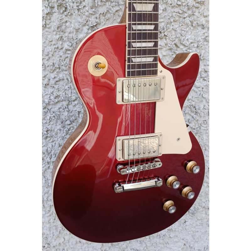 Gibson USA Custom Colour Les Paul Standard 60s, Sparkling Burgundy - Image 8