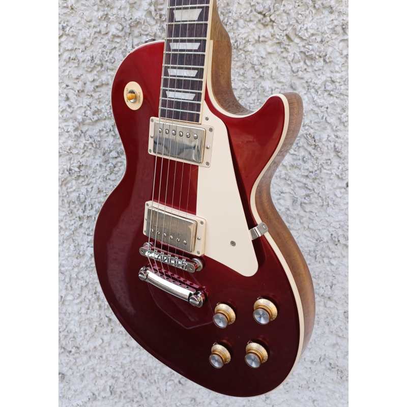 Gibson USA Custom Colour Les Paul Standard 60s, Sparkling Burgundy - Image 9