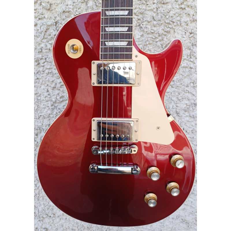 Gibson USA Custom Colour Les Paul Standard 60s, Sparkling Burgundy - Image 10
