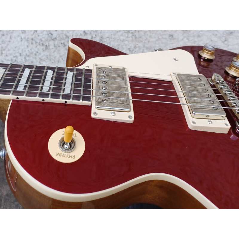 Gibson USA Custom Colour Les Paul Standard 60s, Sparkling Burgundy - Image 14