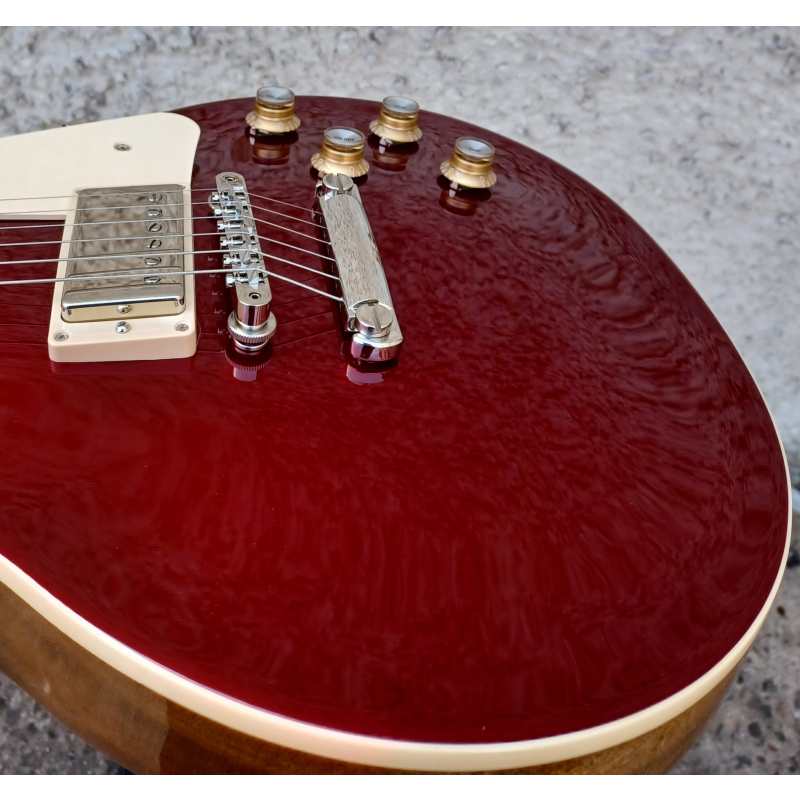 Gibson USA Custom Colour Les Paul Standard 60s, Sparkling Burgundy - Image 15