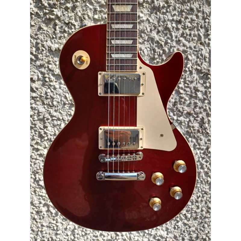 Gibson USA Custom Colour Les Paul Standard 60s, Sparkling Burgundy - Image 3