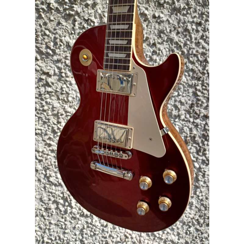 Gibson USA Custom Colour Les Paul Standard 60s, Sparkling Burgundy - Image 4