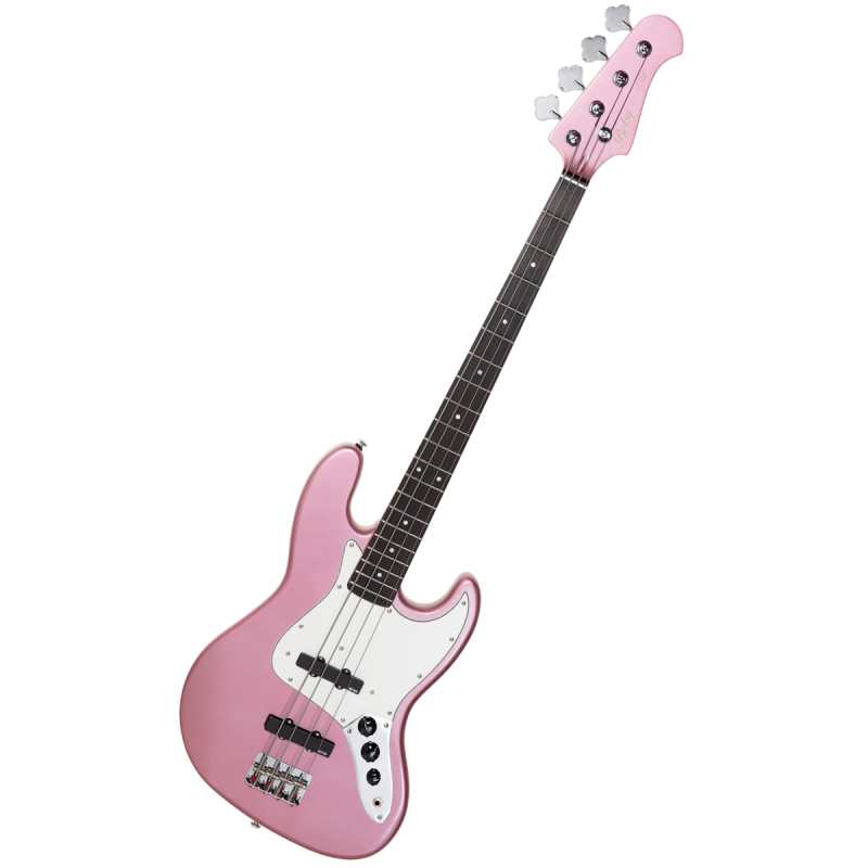 Bass Collection Guy Pratt "Betsy" Bass in Burgundy Mist - Image 4
