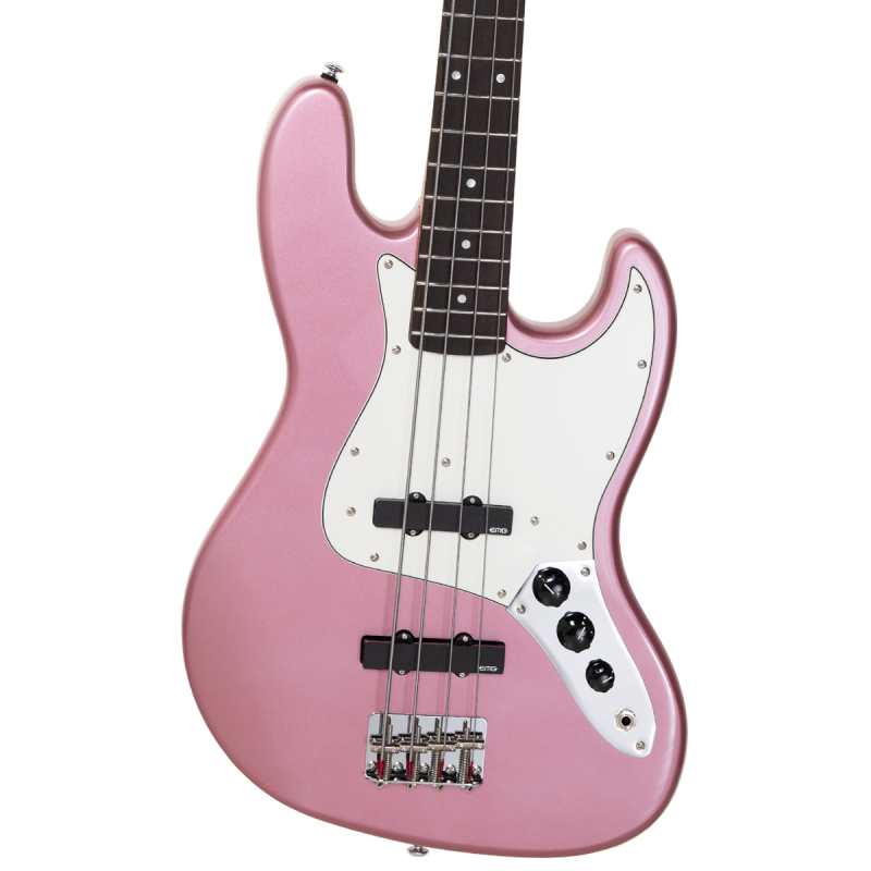 Bass Collection Guy Pratt "Betsy" Bass in Burgundy Mist