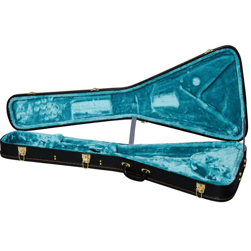 Epiphone Jimi Hendrix "Love Drops" Flying V, Ebony, LEFTHANDED - Image 6