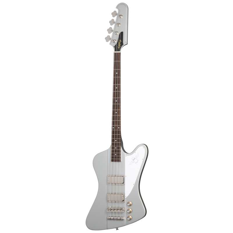 Epiphone Thunderbird '64 Bass Guitar, Silver Mist - Image 6