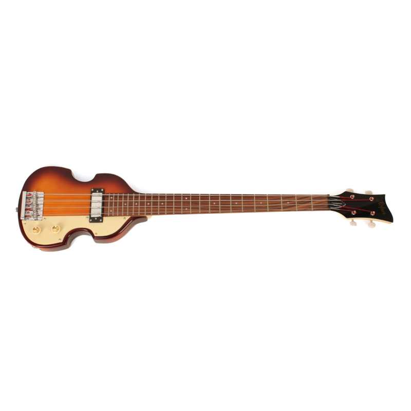 Hofner Shorty Violin Bass Sunburst, Secondhand (HCT-SHVB-SB-0) - Image 2