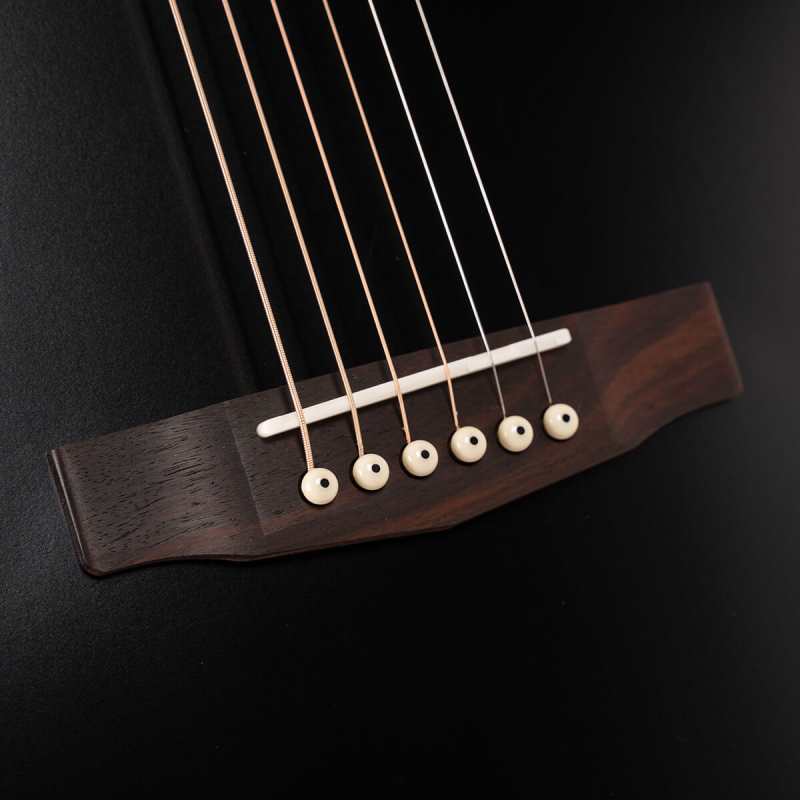Cort Essence OC4, Black Top Semi Gloss (BTSG) Electro-Acoustic Guitar - Image 10