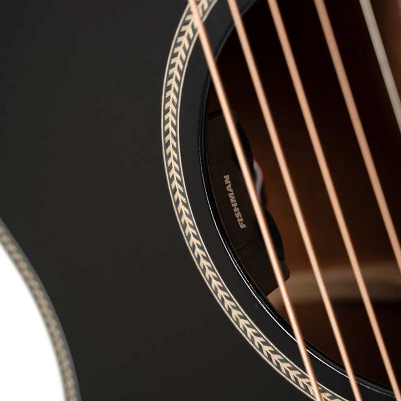 Cort Essence OC4, Black Top Semi Gloss (BTSG) Electro-Acoustic Guitar - Image 2