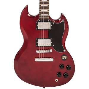 Encore E69 Electric Guitar, Cherry Red