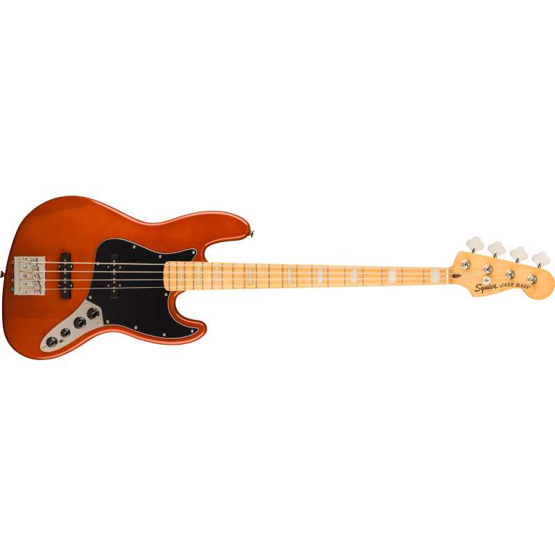 Squier Classic Vibe Active '70s Jazz Bass, Mocha 0374542529 - Image 3