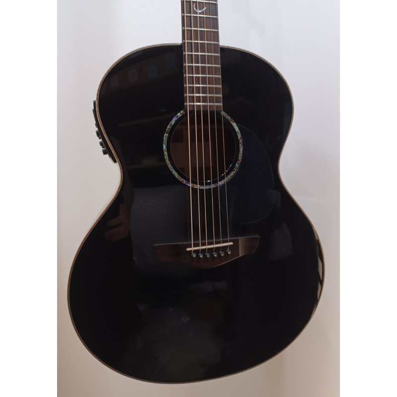 Faith FECN Eclipse Neptune Electro Acoustic, Black, Secondhand - Image 9
