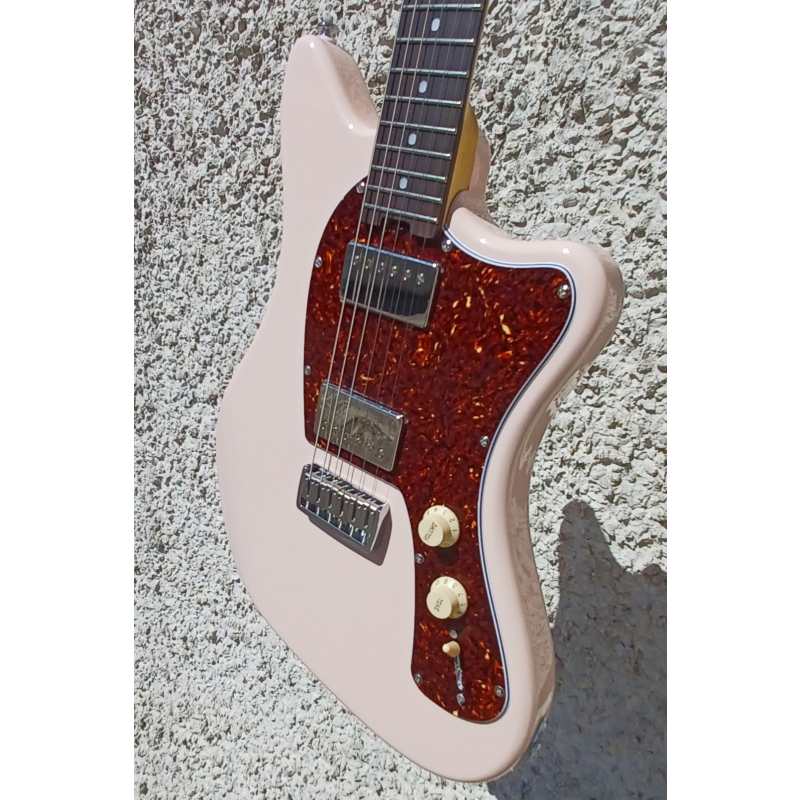 Cream T Custom Shop Crossfire Standard HH, Shell Pink - Image 2