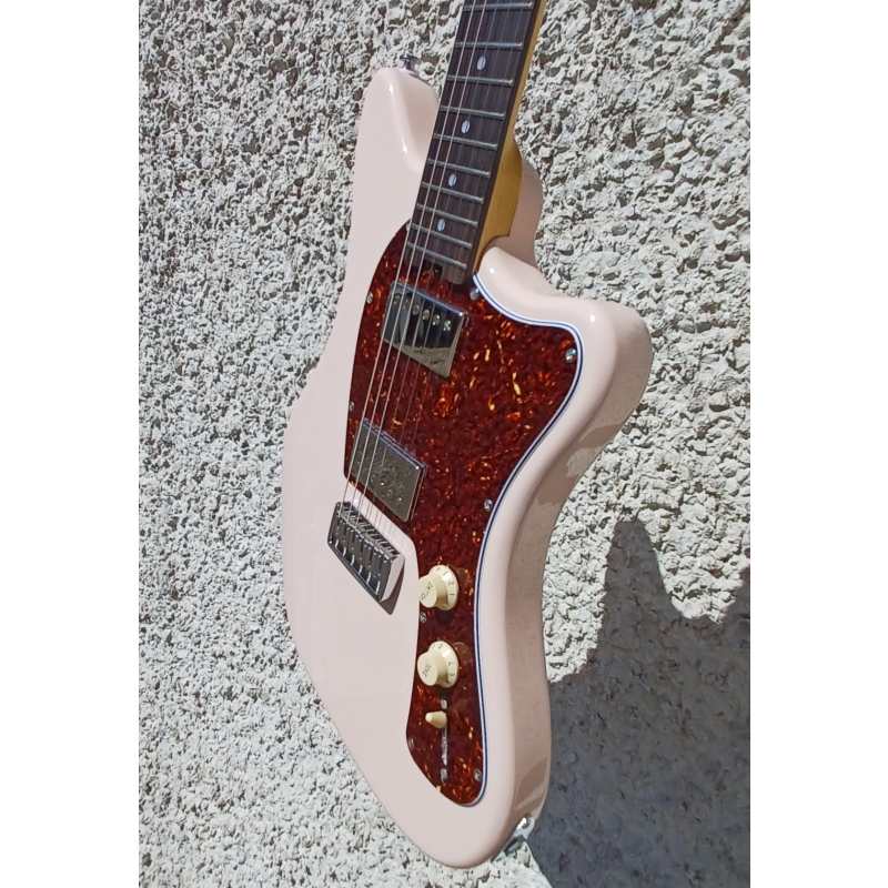 Cream T Custom Shop Crossfire Standard HH, Shell Pink - Image 3