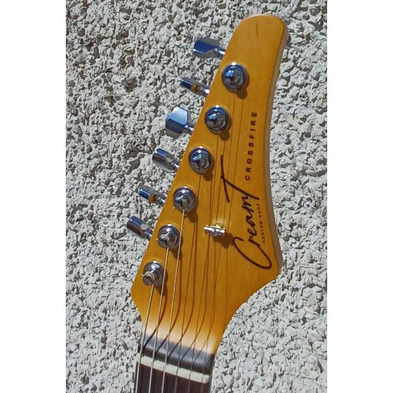Cream T Custom Shop Crossfire Standard HH, Shell Pink - Image 5