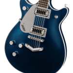 Gretsch G5232LH Electromatic Double Jet FT with V-Stoptail, Left-Handed, Midnight Sapphire