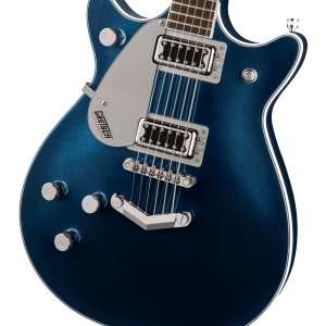 Gretsch G5232LH Electromatic Double Jet FT with V-Stoptail, Left-Handed, Midnight Sapphire