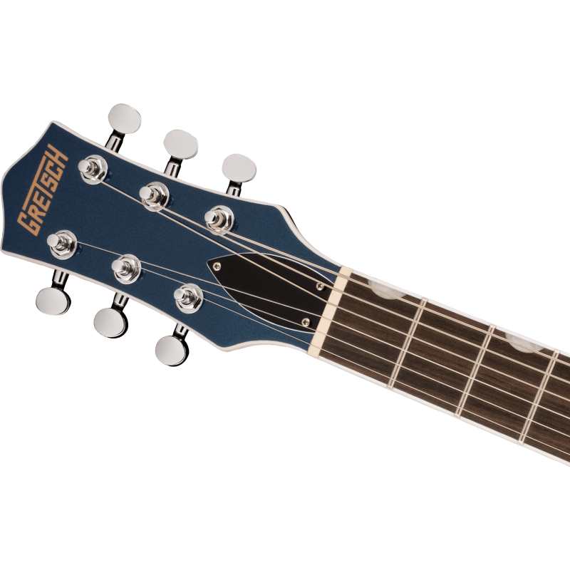 Gretsch G5232LH Electromatic Double Jet FT with V-Stoptail, Left-Handed, Midnight Sapphire - Image 4