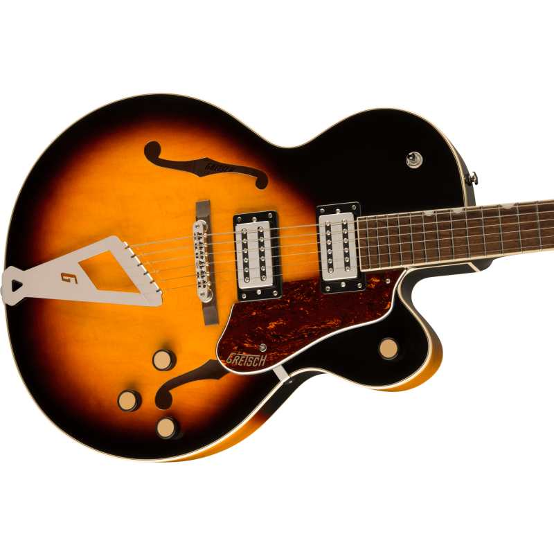 Gretsch G2420 Streamliner Hollow Body with Chromatic II, Aged Brooklyn Burst 717669924652 - Image 5