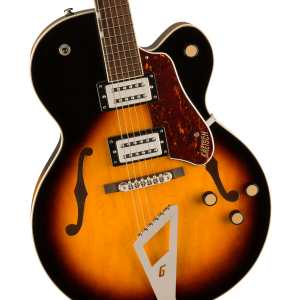 Gretsch G2420 Streamliner Hollow Body with Chromatic II, Aged Brooklyn Burst 717669924652