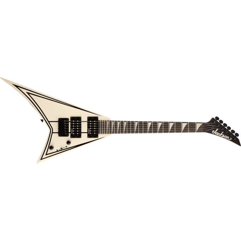 Jackson JS Series Rhoads Minion JS1XM, Snow White with Black Pin Stripes 2913335541 - Image 4