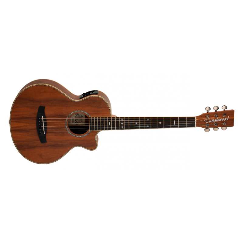 Tanglewood TRU2CEAW Reunion Pro Travel Electro Acoustic Guitar (TRU2-CE-AW) - Image 3