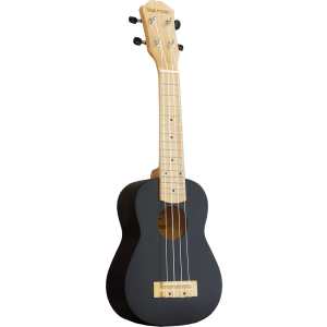 Blue Moon BU-04 Soprano Ukulele, Black (GR35002K) BU04